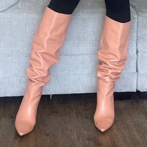 Wandler Lina Knee High 38 $860 Boots Sepia